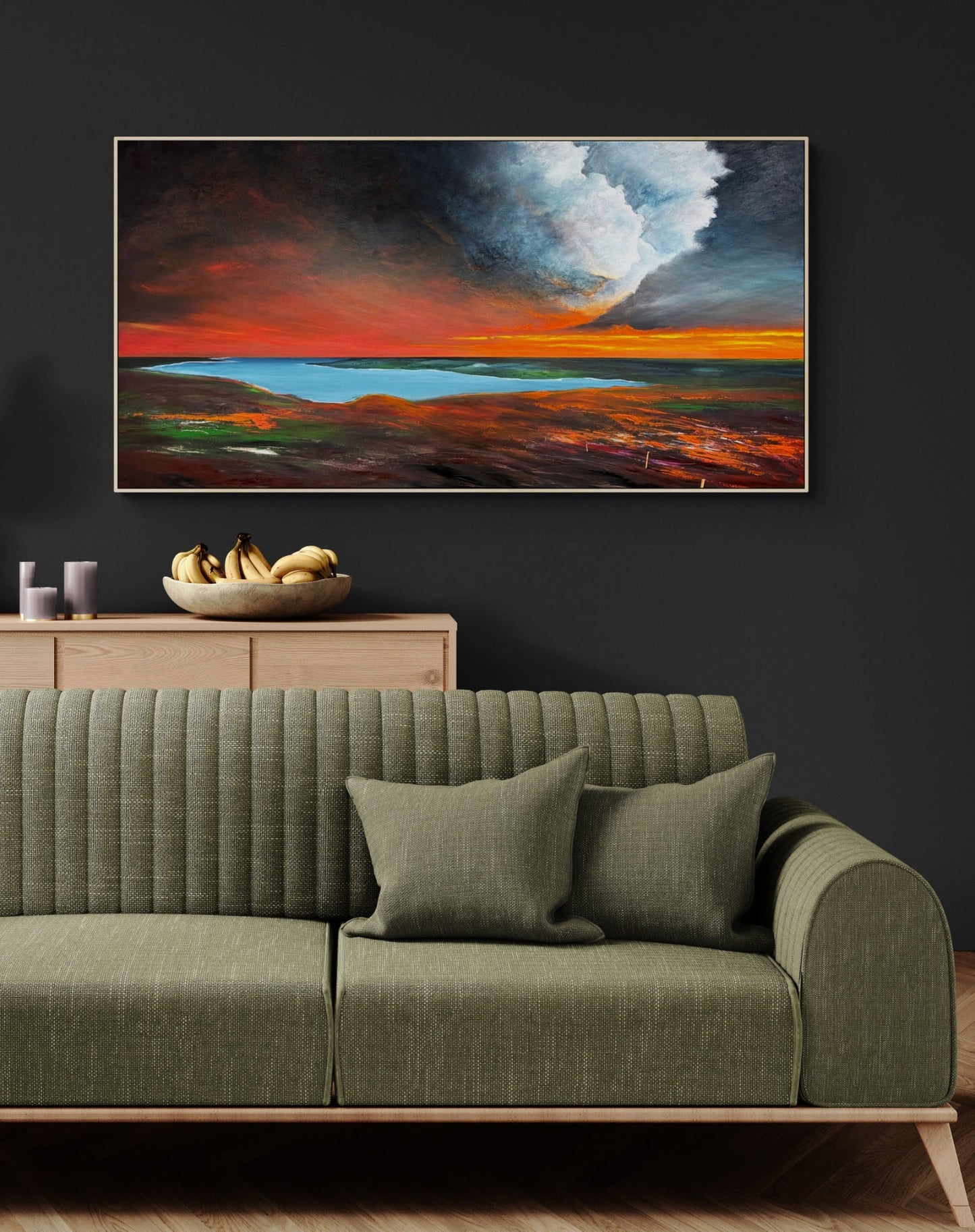 Embers Beneath The Cloud - Gold Coast Gallery Of ArtTania Chanter