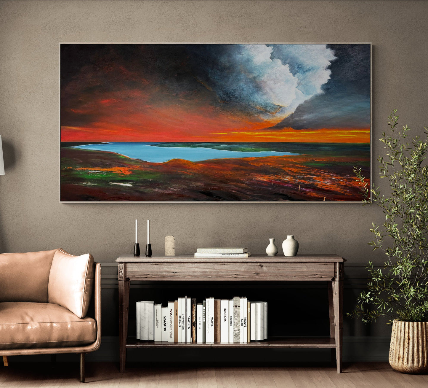Embers Beneath The Cloud - Gold Coast Gallery Of ArtTania Chanter
