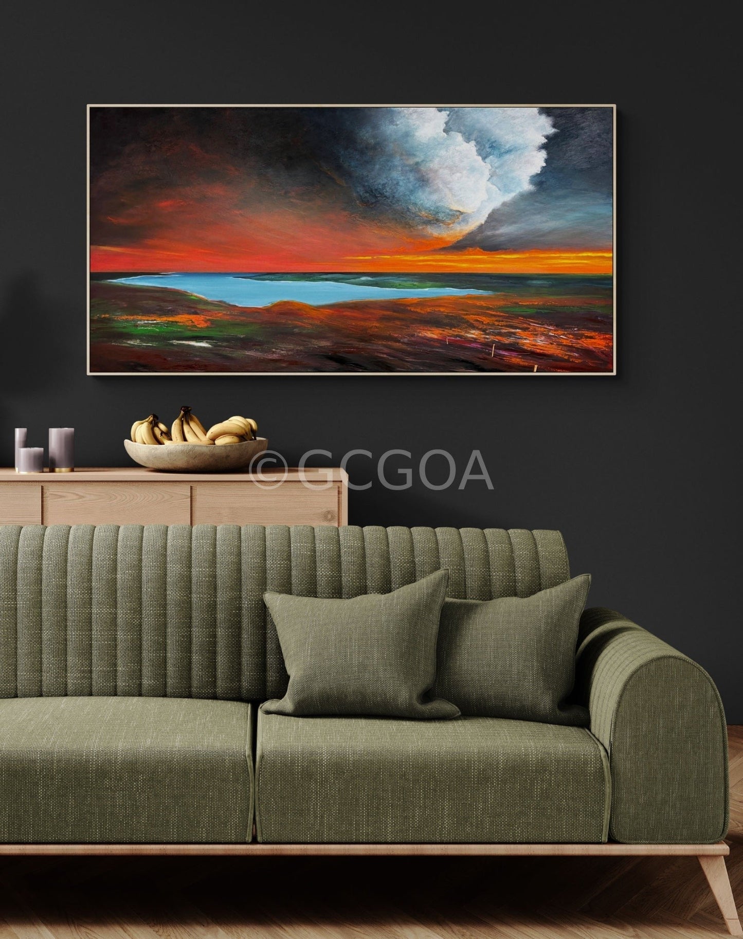 Embers Beneath The Cloud - Gold Coast Gallery Of ArtTania Chanter