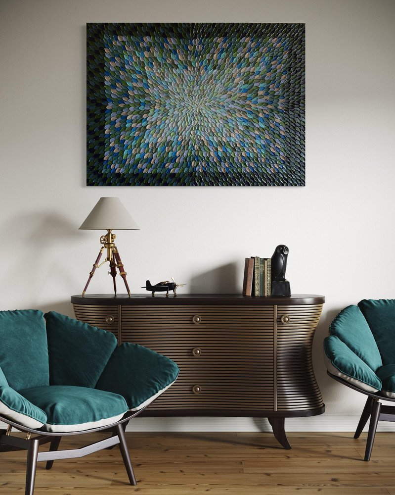 Emerald Oasis - Original Art - Gold Coast Gallery Of ArtGuzaliya Xavier