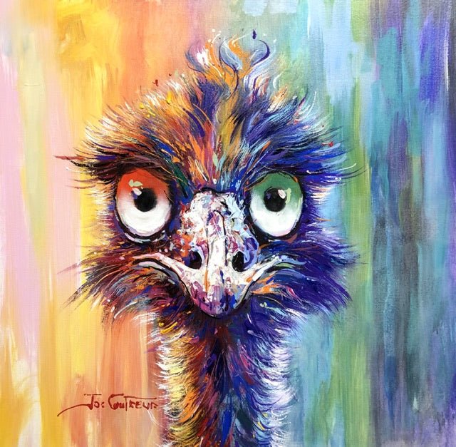 Emu 114 - Original Art - Gold Coast Gallery Of ArtJos Coufreur