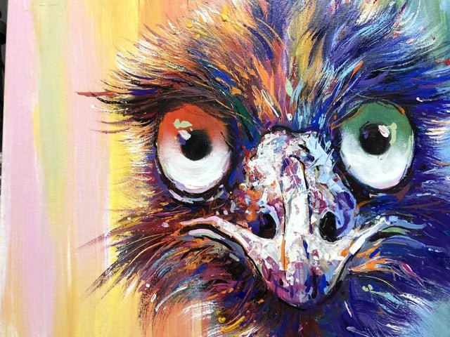 Emu 114 - Original Art - Gold Coast Gallery Of ArtJos Coufreur