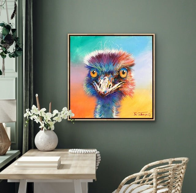Emu 122 - Original Art - Gold Coast Gallery Of ArtJos Coufreur