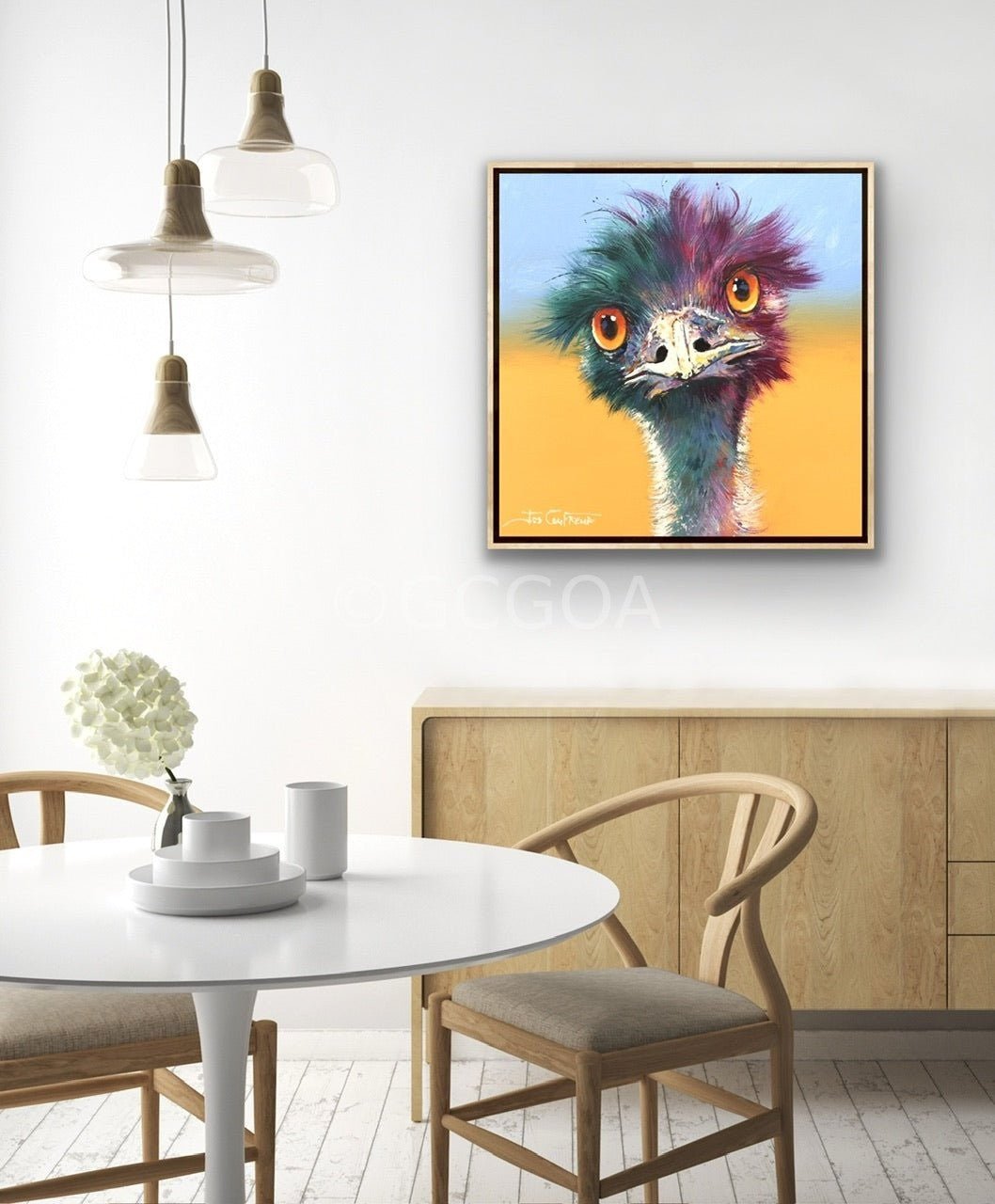 Emu 127 - Original Art - Gold Coast Gallery Of ArtJos Coufreur