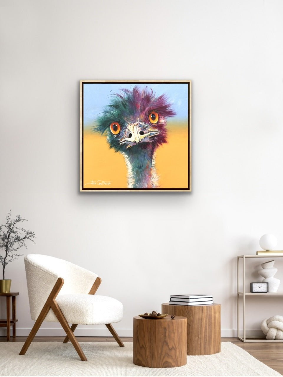 Emu 127 - Original Art - Gold Coast Gallery Of ArtJos Coufreur