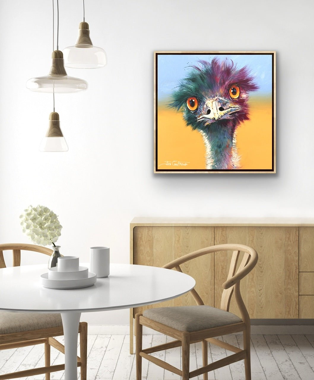 Emu 127 - Original Art - Gold Coast Gallery Of ArtJos Coufreur