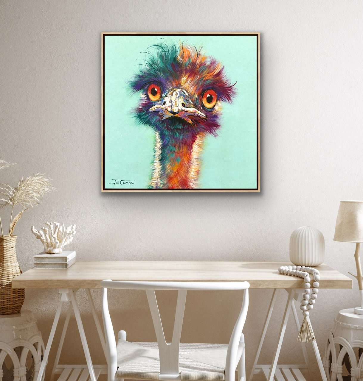 Emu 129 - Original Art - Gold Coast Gallery Of ArtJos Coufreur