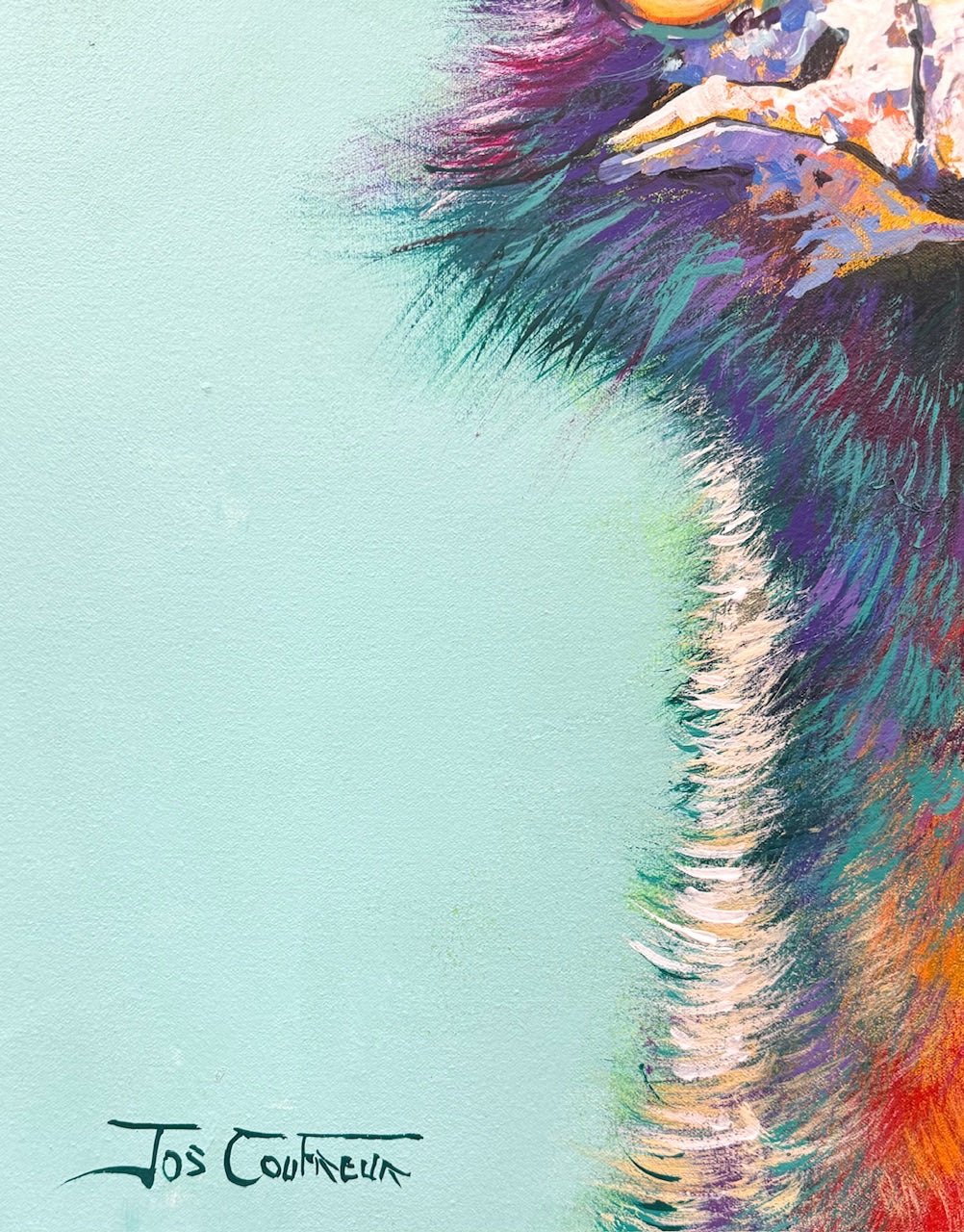 Emu 129 - Original Art - Gold Coast Gallery Of ArtJos Coufreur