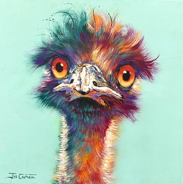 Emu 129 - Original Art - Gold Coast Gallery Of ArtJos Coufreur
