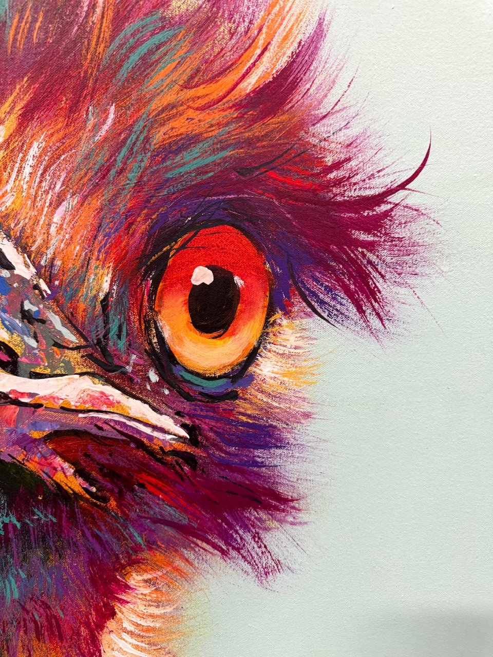 Emu 129 - Original Art - Gold Coast Gallery Of ArtJos Coufreur