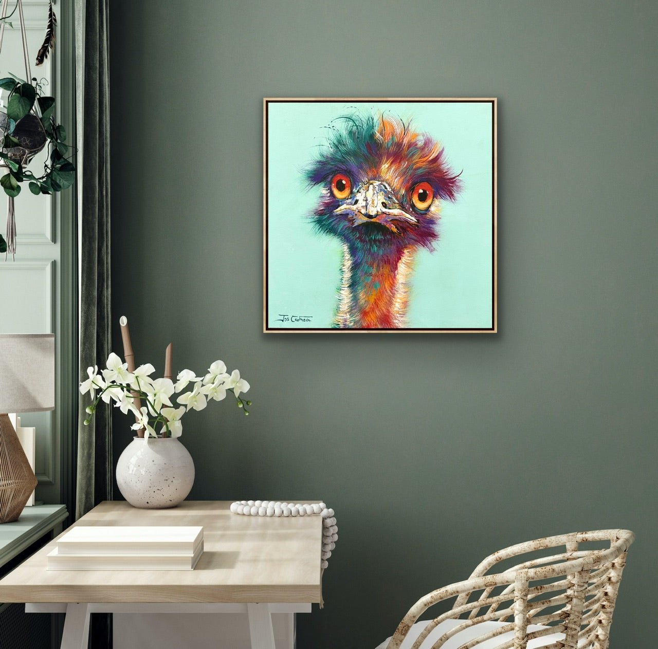Emu 129 - Original Art - Gold Coast Gallery Of ArtJos Coufreur