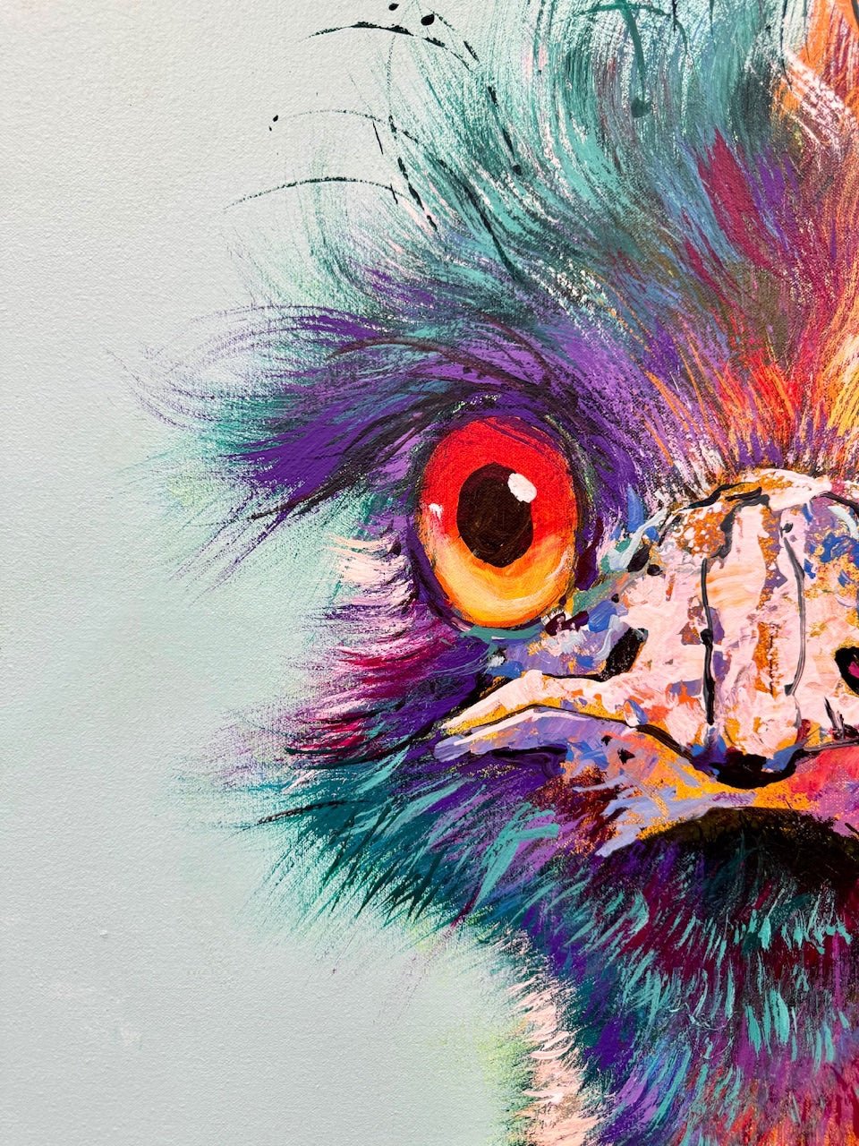 Emu 129 - Original Art - Gold Coast Gallery Of ArtJos Coufreur