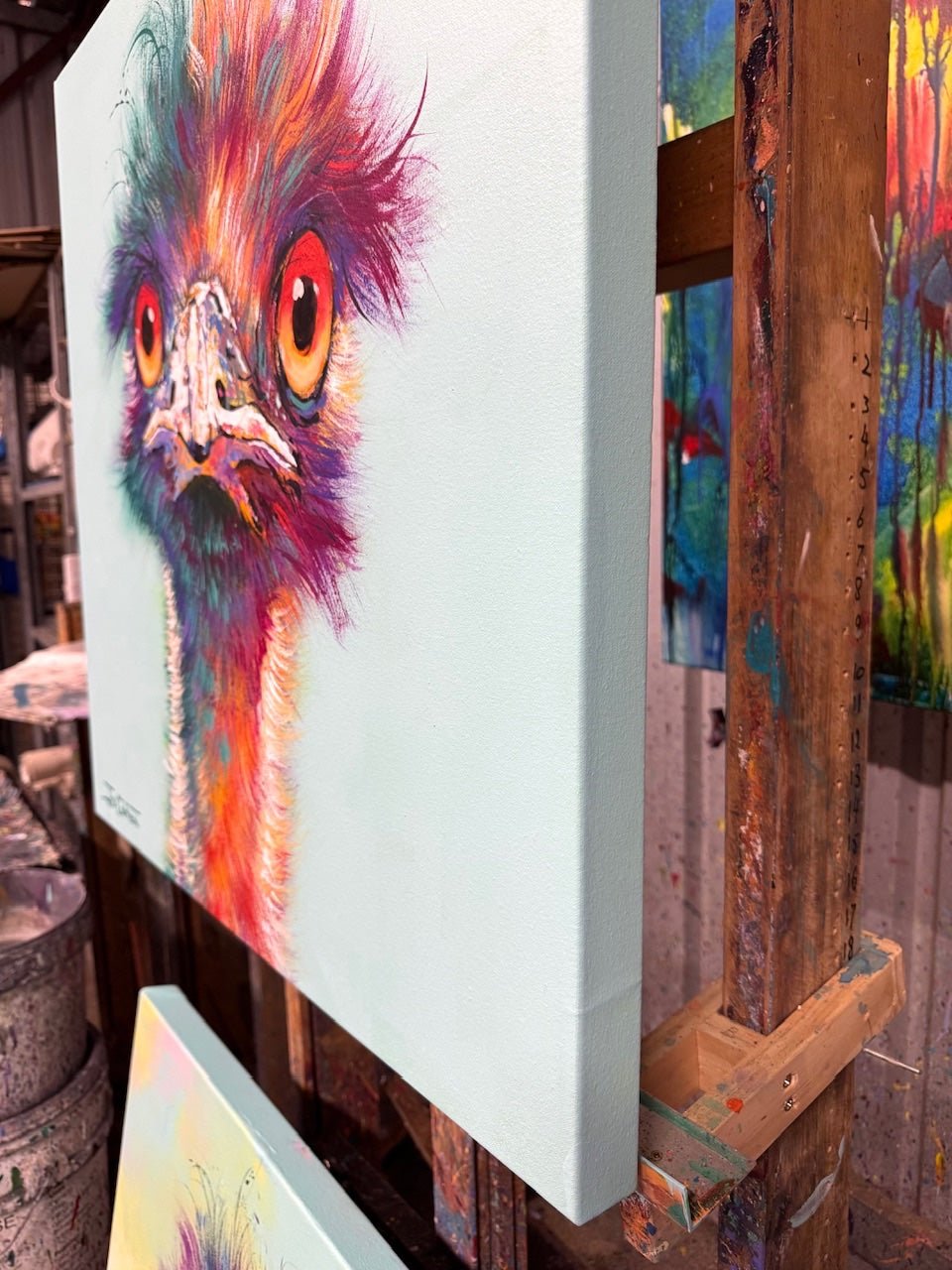 Emu 129 - Original Art - Gold Coast Gallery Of ArtJos Coufreur