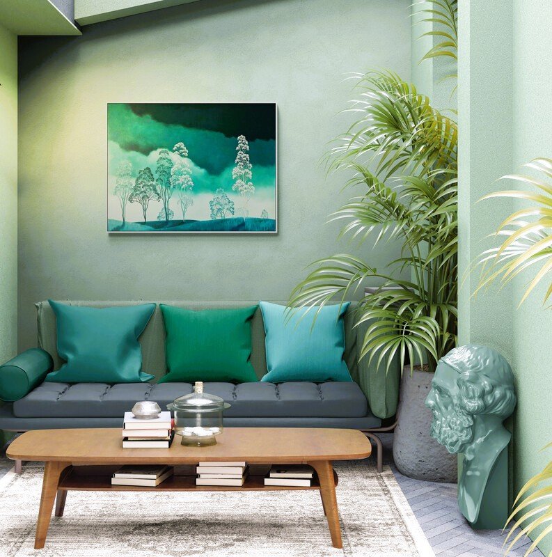 Eucalyptus Greens - Gold Coast Gallery Of ArtLucinda Leveille