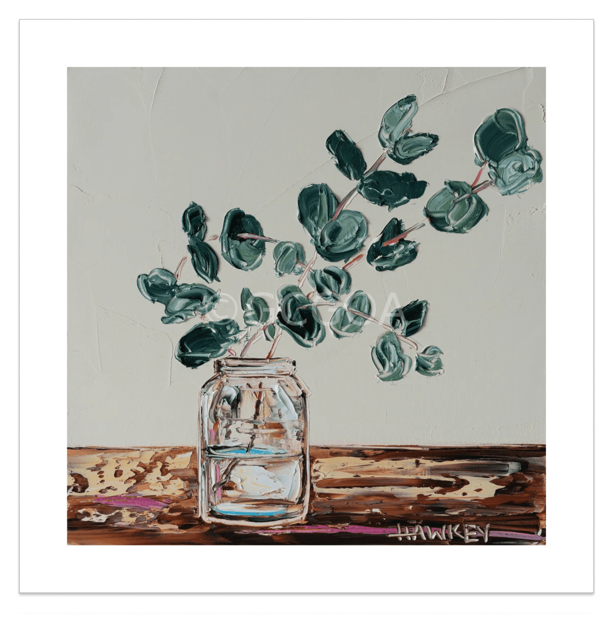 Eucalyptus Leaves 3 - Fine Art Print - Gold Coast Gallery Of ArtAngela Hawkey