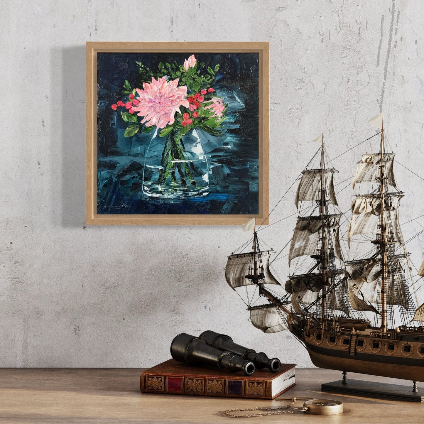 Evening flowers - Original Art - Gold Coast Gallery Of ArtAnjana Rai