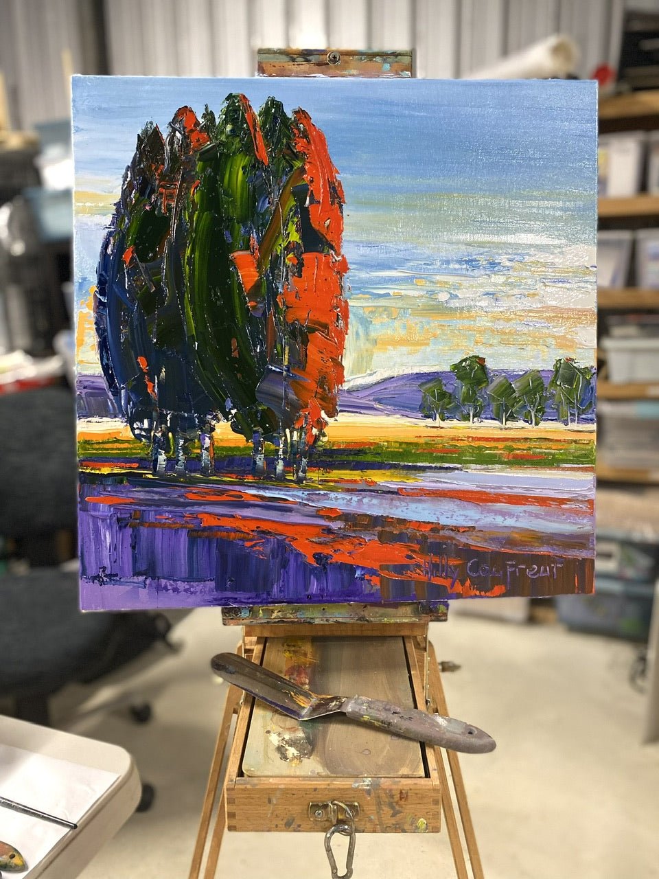 Farm Landscape 15 - Gold Coast Gallery Of ArtHilly Coufreur