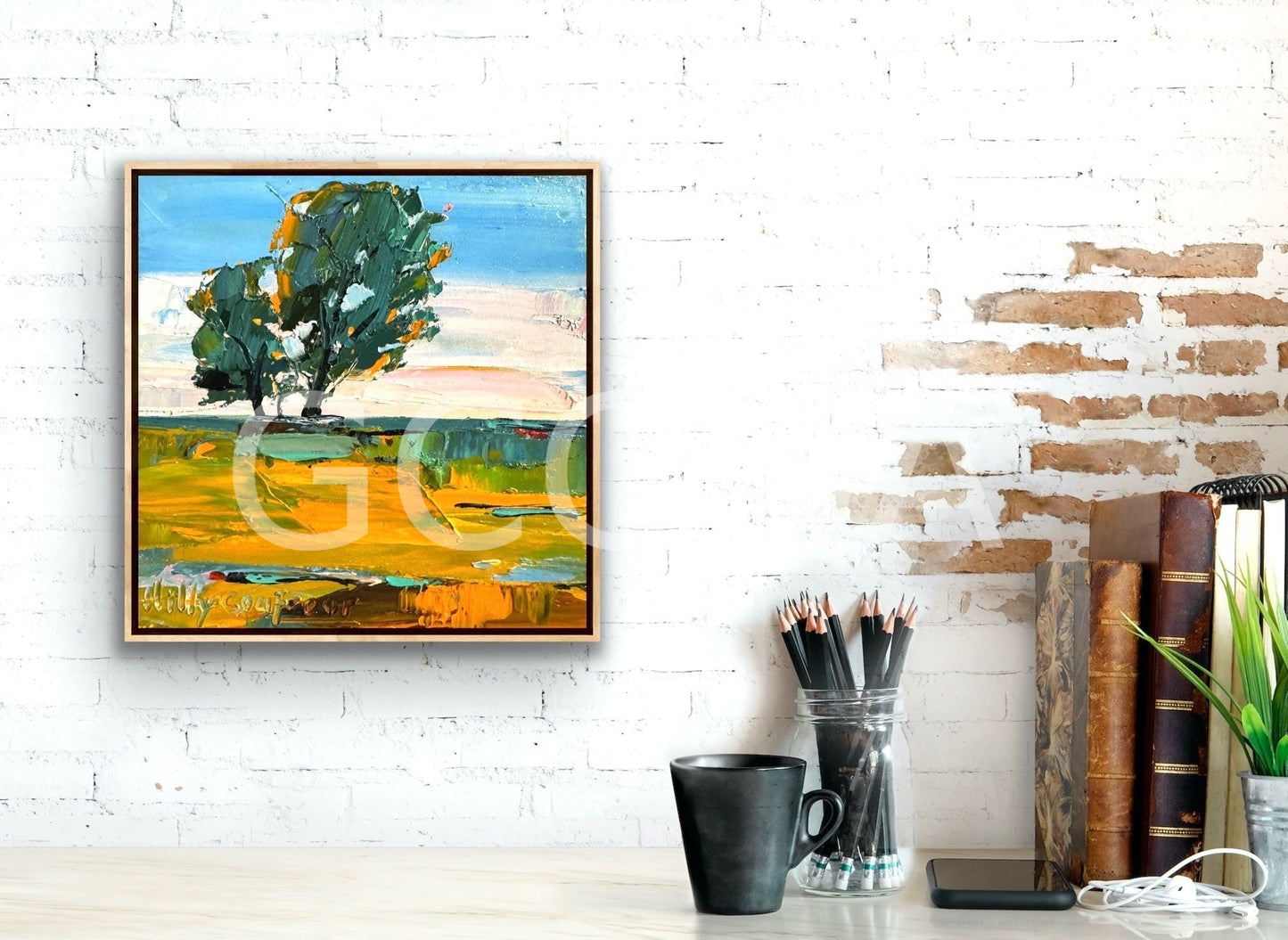 Farm Landscape 42 - Gold Coast Gallery Of ArtHilly Coufreur