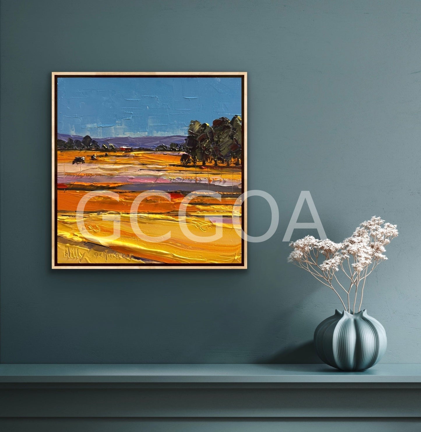 Farm Landscape 46 - Gold Coast Gallery Of ArtHilly Coufreur