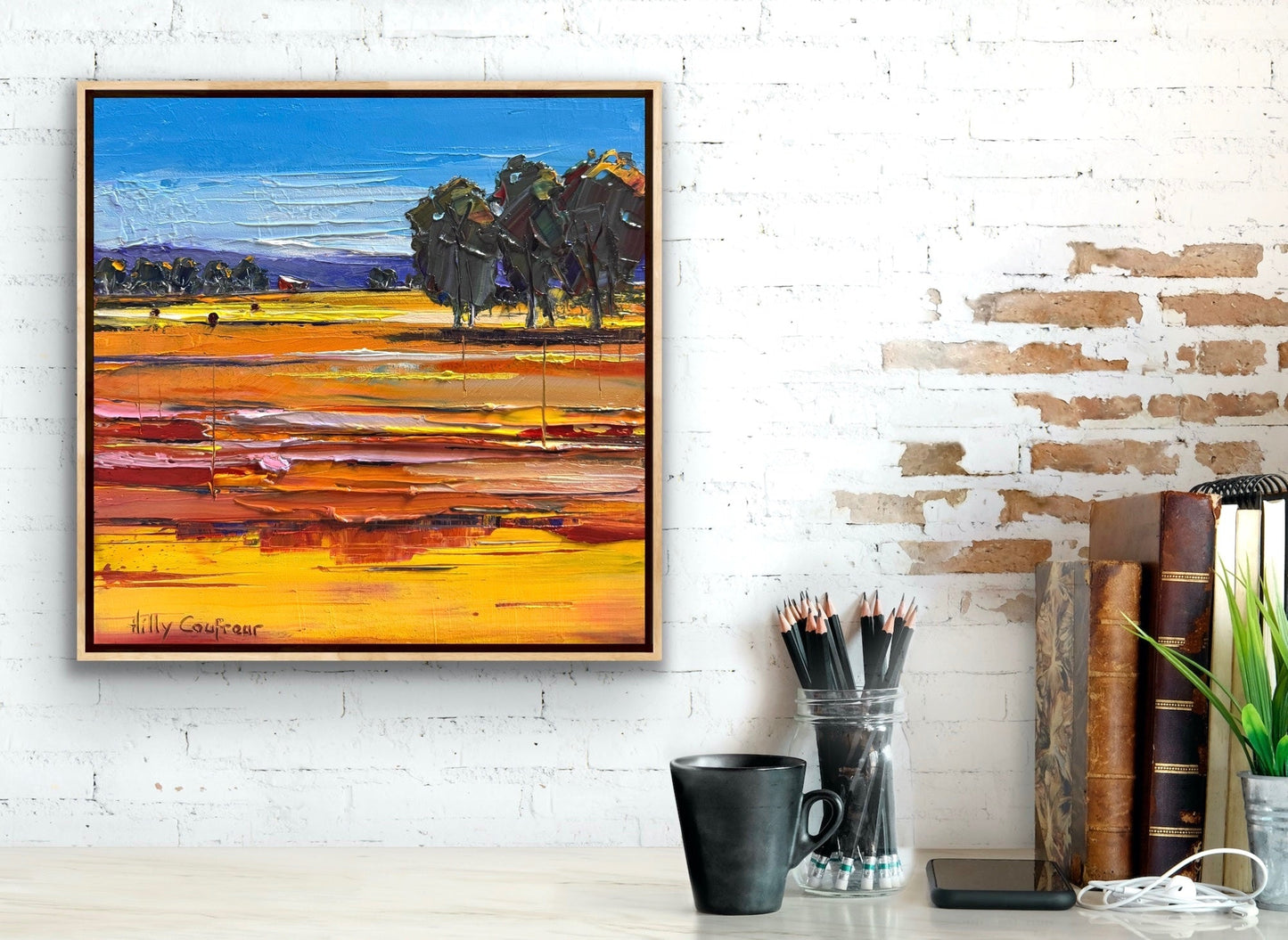 Farm Landscape 48 - Gold Coast Gallery Of ArtHilly Coufreur