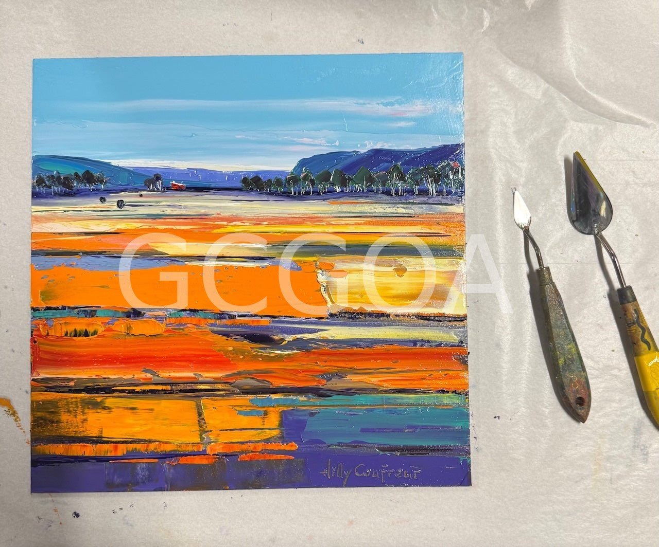 Farm Landscape 51 - Gold Coast Gallery Of ArtHilly Coufreur