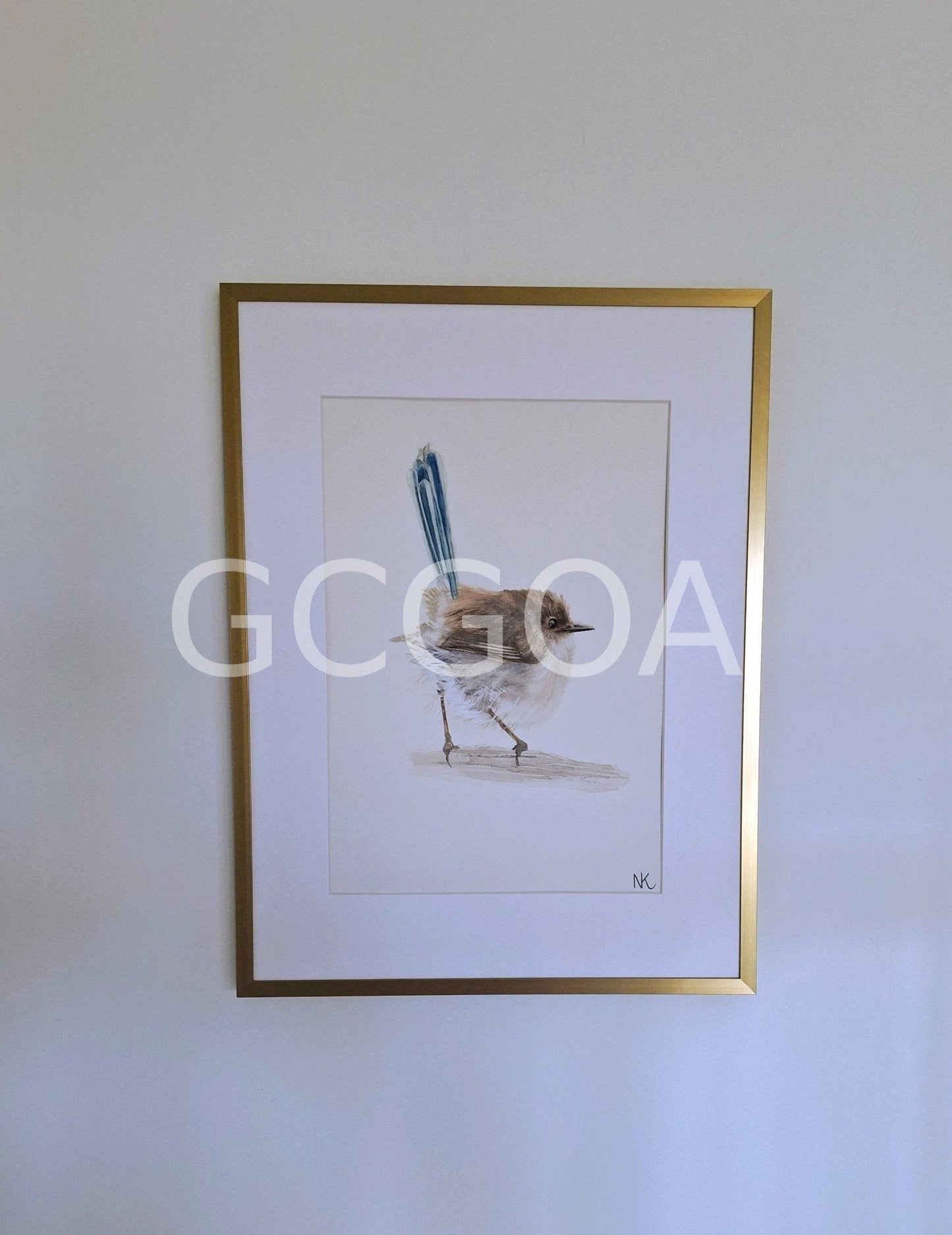 Female Fairy Wren - Gold Coast Gallery Of ArtNatalie K