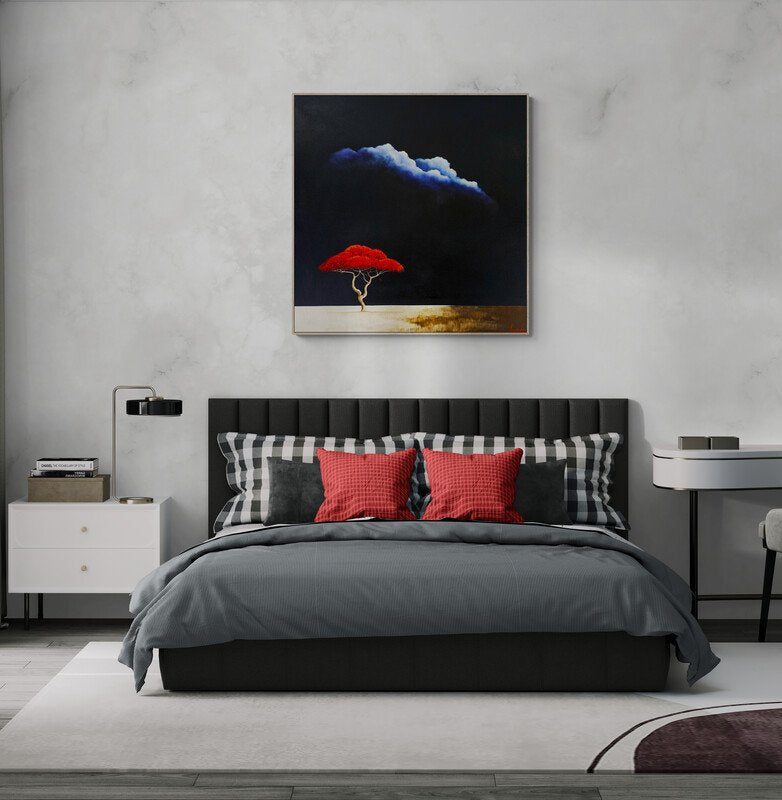 Flame Of The Savanna - Gold Coast Gallery Of ArtLucinda Leveille