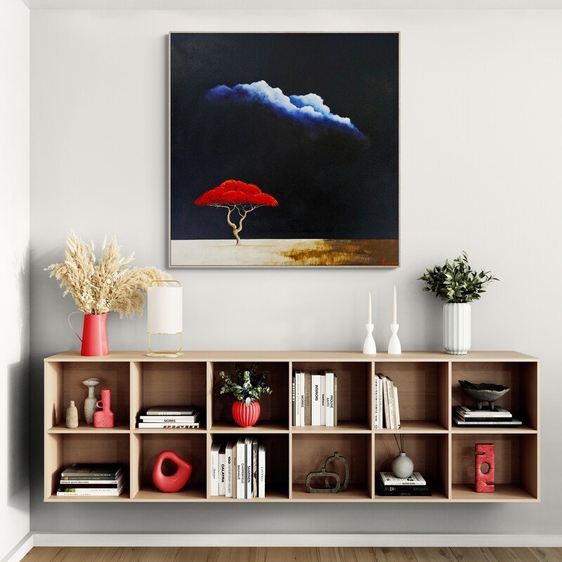 Flame Of The Savanna - Gold Coast Gallery Of ArtLucinda Leveille
