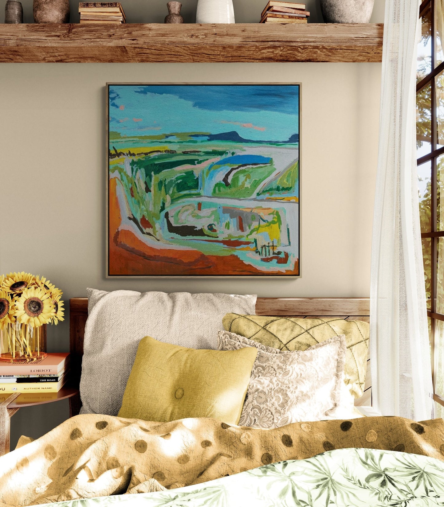 Flow of Horizons - Original Art - Gold Coast Gallery Of ArtAlpana Rai