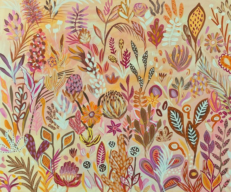 FLOWER CANDY - Original Art - Botanical Art - Gold Coast Gallery Of ArtDaniela Fowler Art