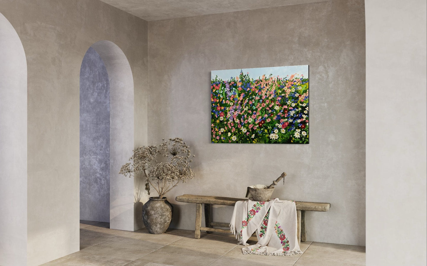 Flowers Garden - Gold Coast Gallery Of ArtAnjana Rai