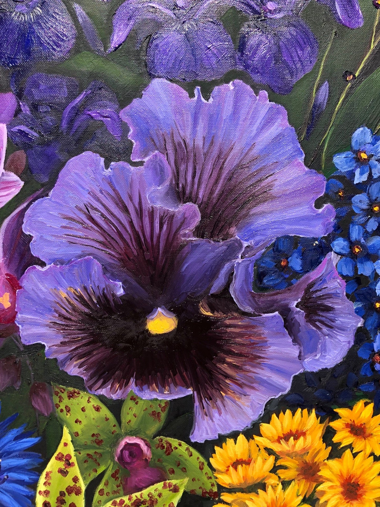 Flowers in a Blue Vase - Gold Coast Gallery Of ArtCoco Cashman
