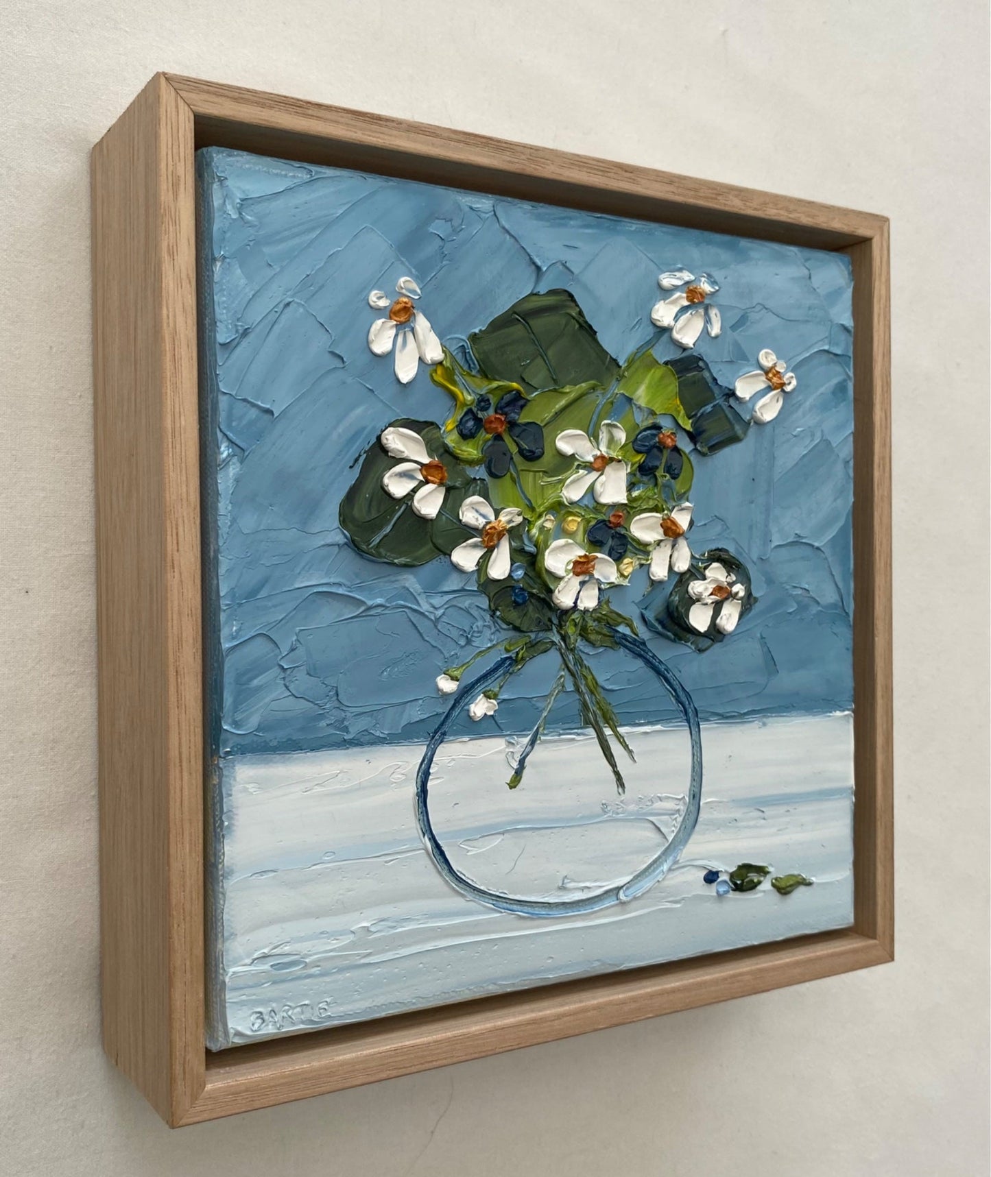 Flowers On My Table - Gold Coast Gallery Of ArtJustine Bartie