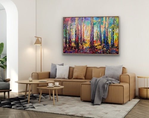 Forest 11 - Original Art - Gold Coast Gallery Of ArtJos Coufreur