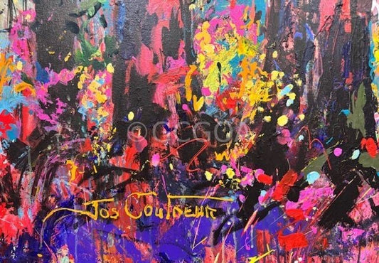 Forest 11 - Original Art - Gold Coast Gallery Of ArtJos Coufreur