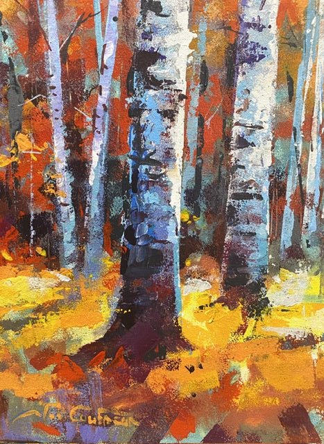 Forest 12 - Original Art - Gold Coast Gallery Of ArtJos Coufreur