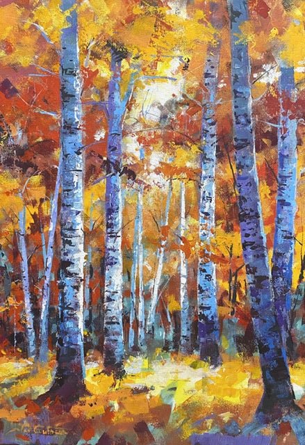 Forest 12 - Original Art - Gold Coast Gallery Of ArtJos Coufreur