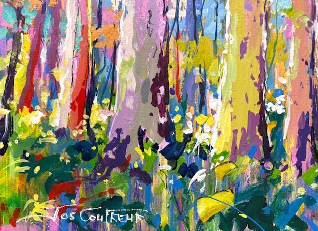 Forest 14 - Original Art - Gold Coast Gallery Of ArtJos Coufreur