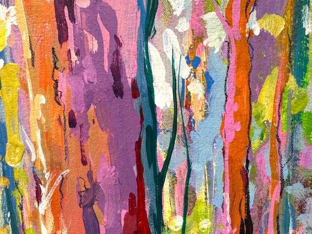 Forest 14 - Original Art - Gold Coast Gallery Of ArtJos Coufreur