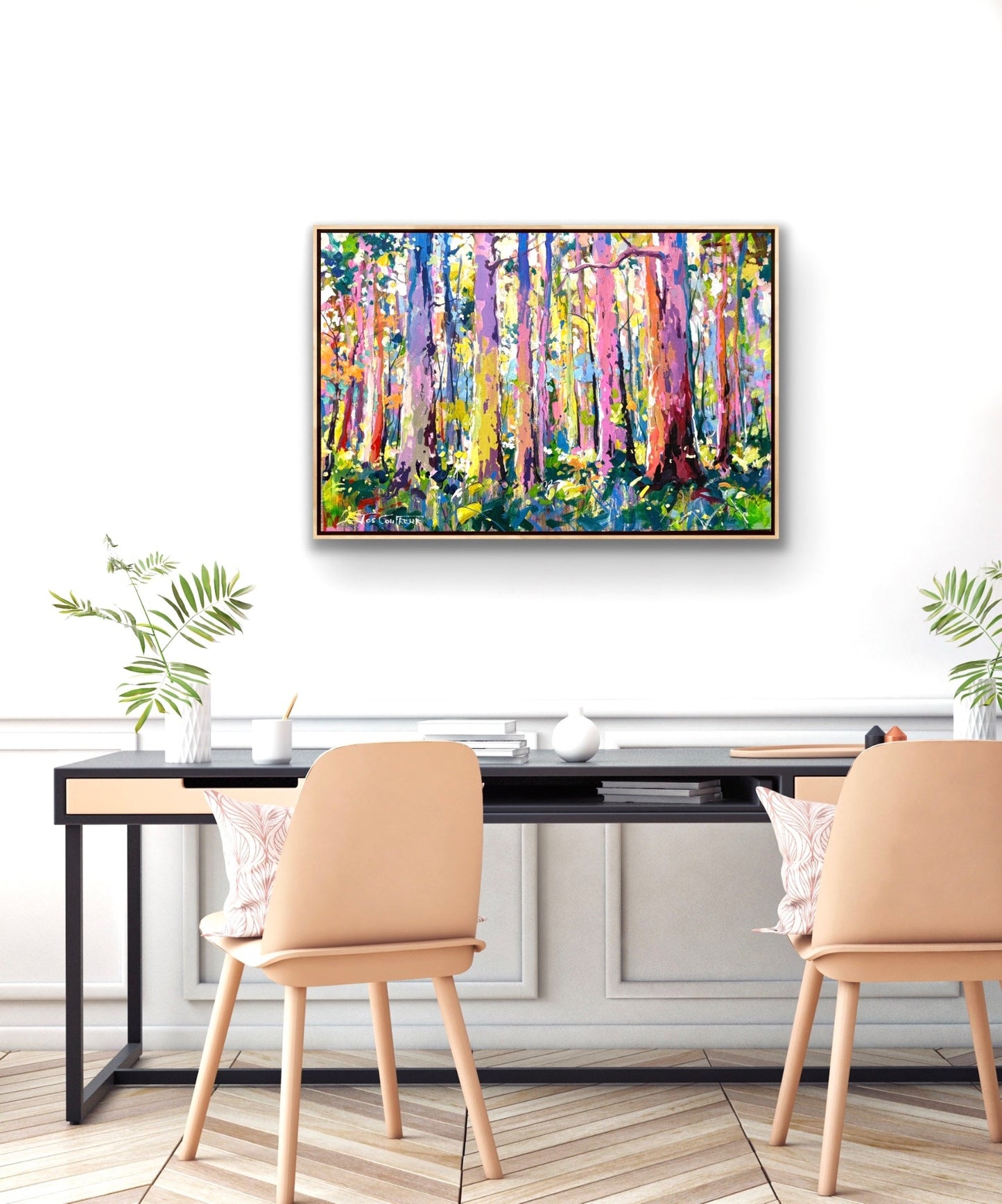 Forest 14 - Original Art - Gold Coast Gallery Of ArtJos Coufreur
