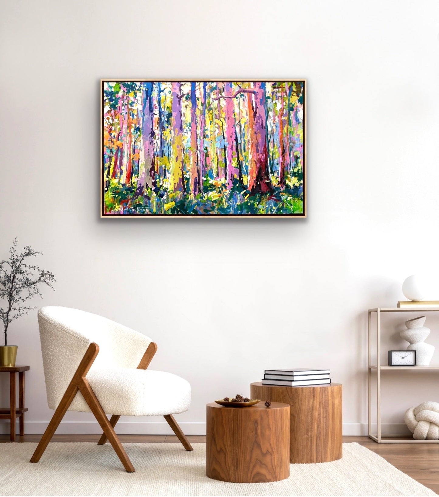 Forest 14 - Original Art - Gold Coast Gallery Of ArtJos Coufreur