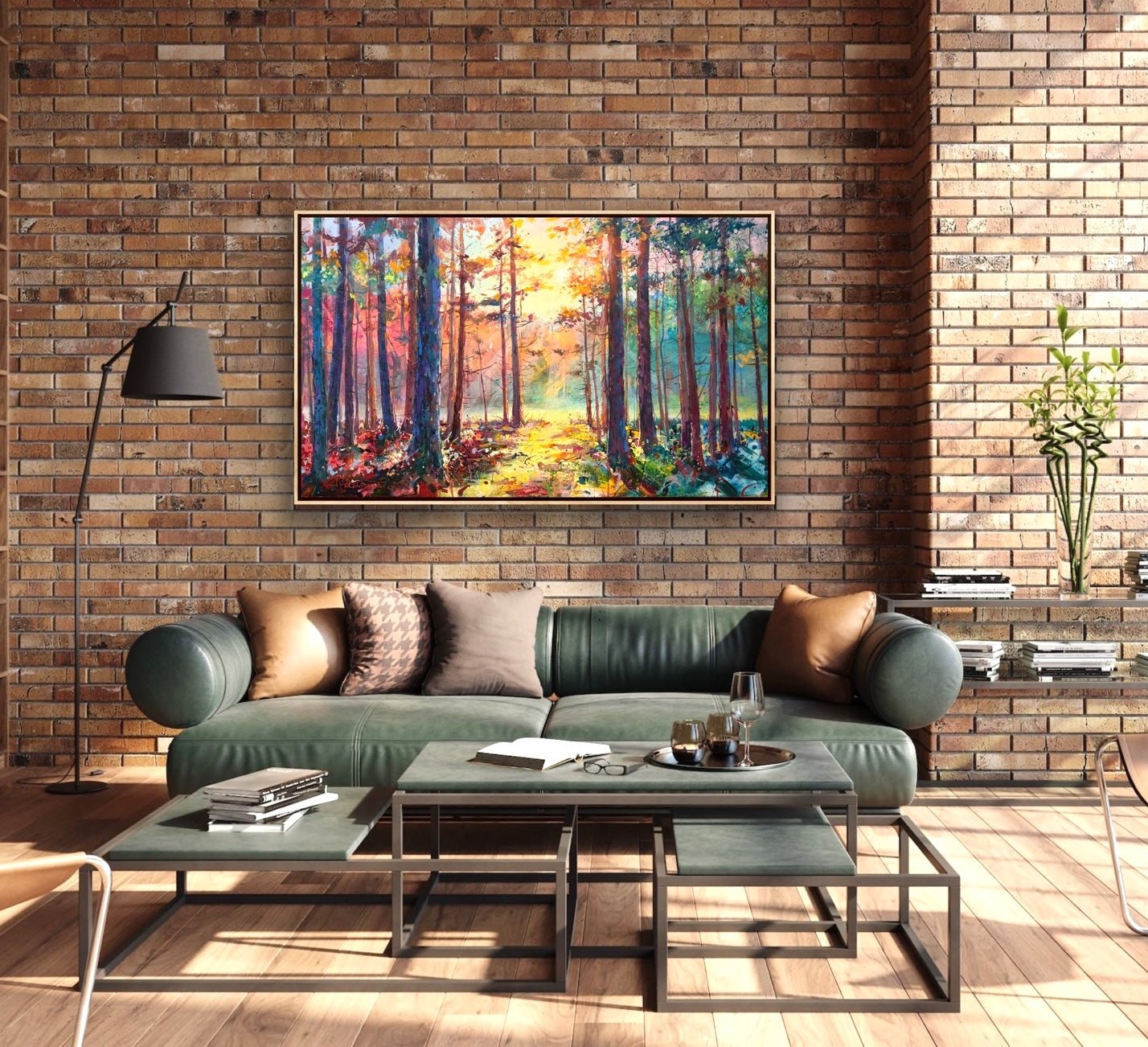 Forest 15 - Original Art - Gold Coast Gallery Of ArtJos Coufreur