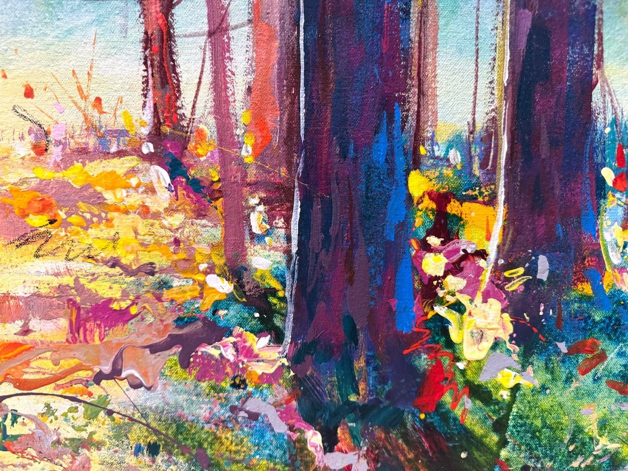 Forest 15 - Original Art - Gold Coast Gallery Of ArtJos Coufreur