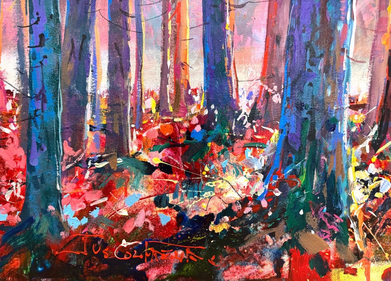 Forest 15 - Original Art - Gold Coast Gallery Of ArtJos Coufreur