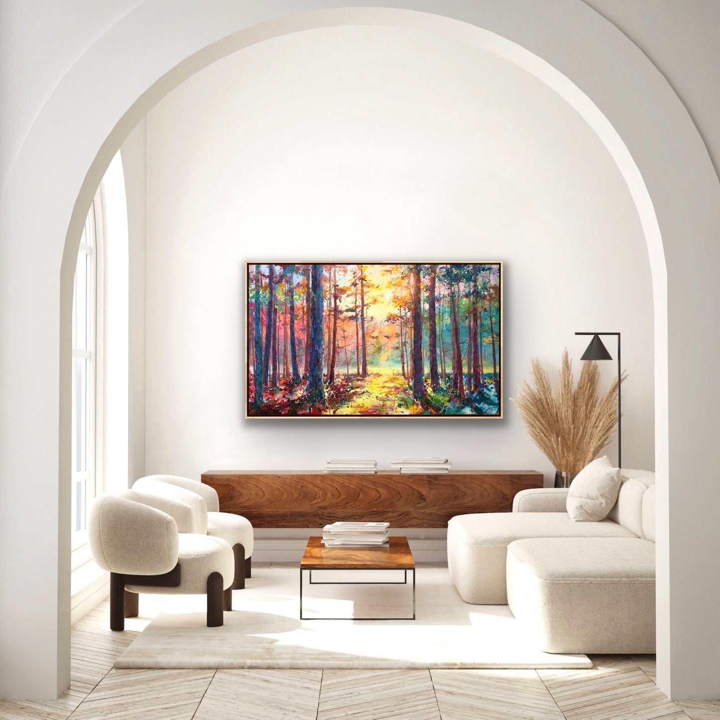 Forest 15 - Original Art - Gold Coast Gallery Of ArtJos Coufreur