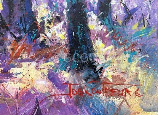Forest 5 - Original Art - Gold Coast Gallery Of ArtJos Coufreur