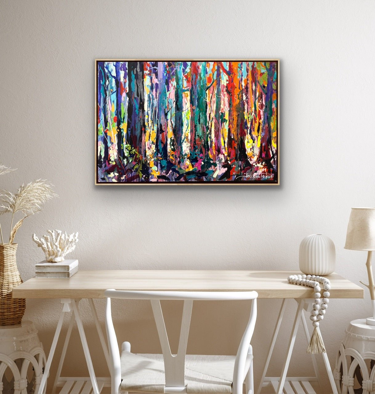 Forest 6 - Original Art - Gold Coast Gallery Of ArtJos Coufreur