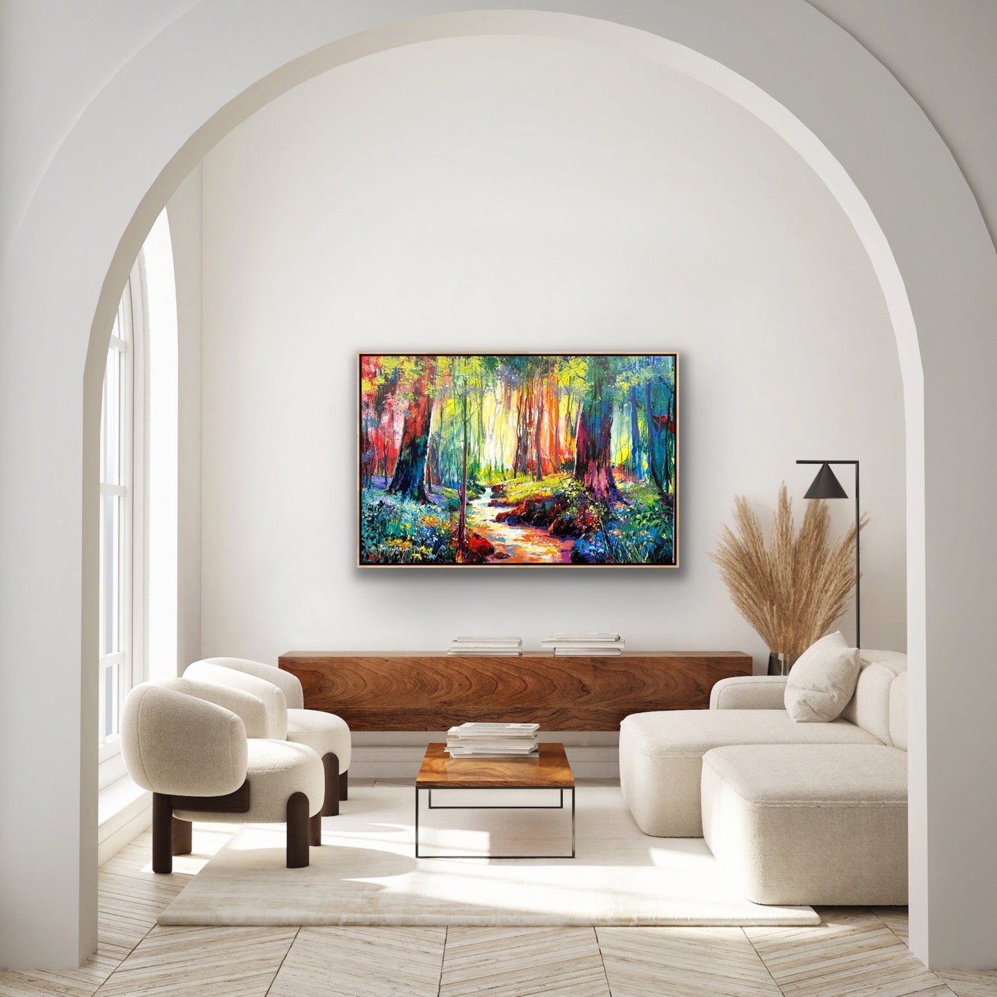 Forest Creek 4 - Original Art - Gold Coast Gallery Of ArtJos Coufreur