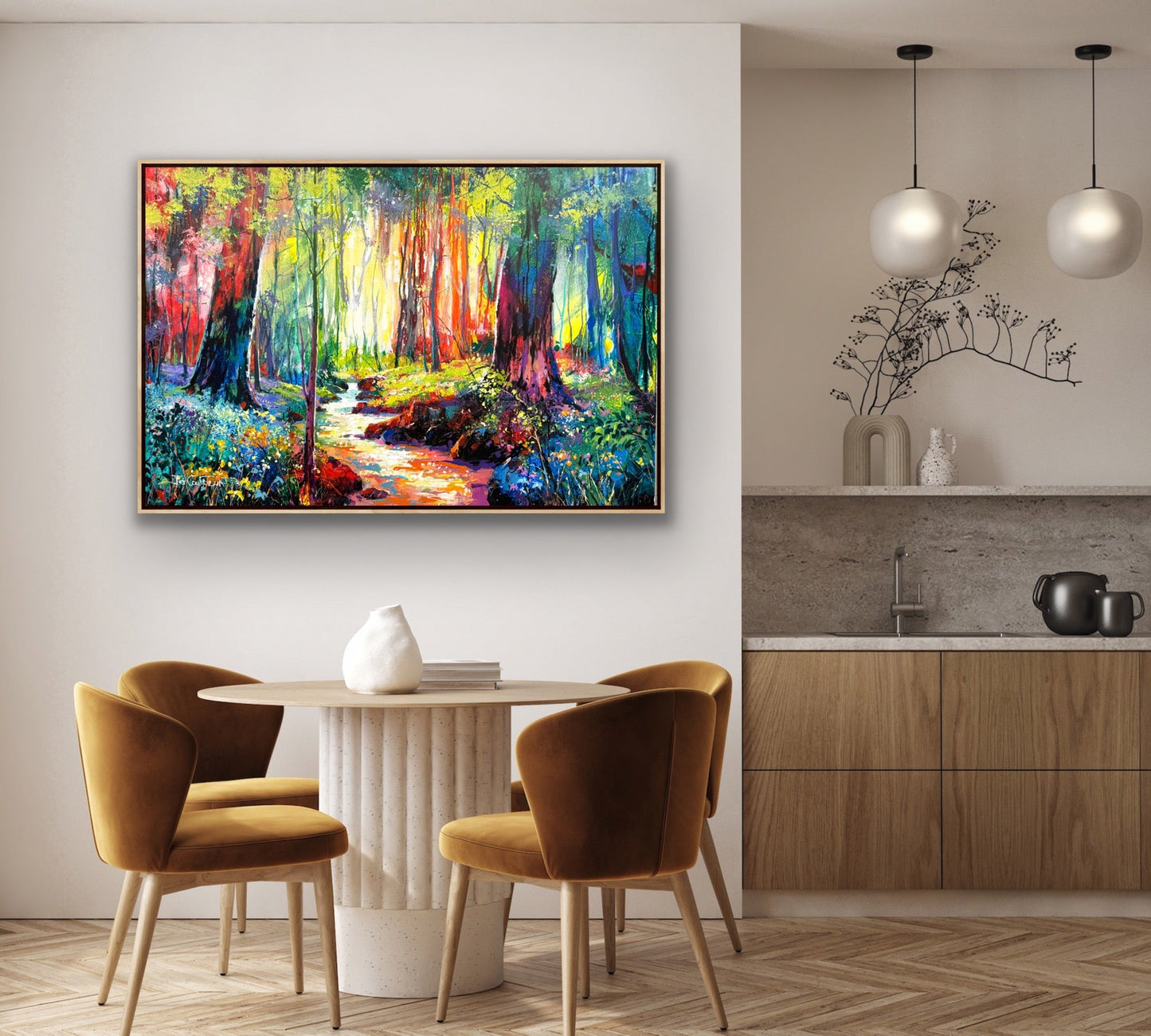 Forest Creek 4 - Original Art - Gold Coast Gallery Of ArtJos Coufreur