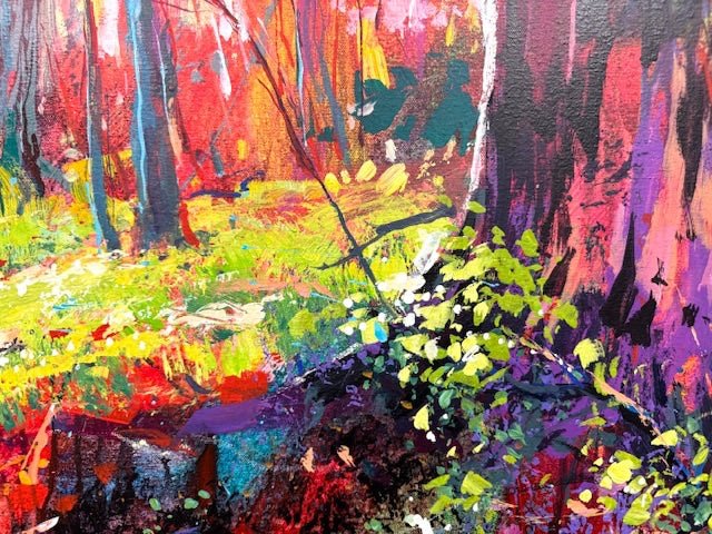 Forest Creek 4 - Original Art - Gold Coast Gallery Of ArtJos Coufreur